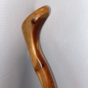 Brown Abstract Wooden Sculpture Collection